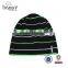 china wholesale cheap sports beanies custom knit striped beanie russian beanies hat