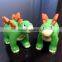 OEM rubber animal toy of dinosaurs