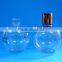 Empty PET bottle for oil, plastic bottle with pump and cap for shampoo