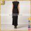High quality v-neck lovely style long bandage formal sexy dress for women