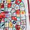 custome printed Plain coloured embroidered game cotton table cloth                        
                                                Quality Choice