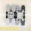 160mm 40mm Concealed Internal Three Way Hinge For Hidden wood Door