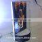 Acrylic led light case box, display led box, booklet display box with led