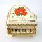 New high quality metal Music Jewelry Box in Piano Shape, various color for choice, various design, OEM designs accepted