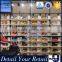 Tailor made powder coated metal shoe display store