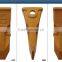 excavator bucket rock teeth and adapter