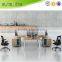 Top level customized u shape office workstation