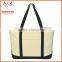 24" W x 14" H Large Heavy Cotton Canvas Boat Tote Bag Wholeslae