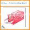 Small cosmetic bag mirror cosmetic bag material pvc transparent cosmetic bag