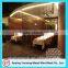Durable and luxury decorative translucent shower curtain