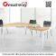 2016 China latest small office meeting table base combination