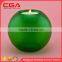 Glass ball shaple candle holder,purely hand painted pattern.
