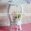 Home furniture cheap wholesale rural style countryside white solid wood table
