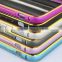 2015 new products for iPhone 6 4.7 untra thin Aluminum Metal Bumper double gold line frame metal case for iPhone 6