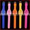 Novel design sports style silicone bracelet watch