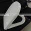 1066 Toilet Seats, 17", PP, Slow Down, Bright Surface with Metal Foot