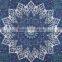 Psychedelic Star Mandala Tapestry Wall Hanging Bed Sheet Twin Bedspread Indian Manufacturing Wholesale Tapestry Supplier