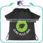 Promotional custom waterproof polyester drawstring backpack