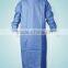 Disposable spunlace operating gown