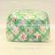 eco recycled Cheap luxury custom fashion zippertransparent plastic cosmetic bag