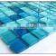 Blues Crystal Glass Mosaic for Swimming Pool Tile