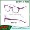 Classic cheap double color plastic injection round shape reading glasses