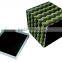 Fashion style cardboard box packaging fabric storage boxes with lids