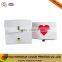 Valentine's Day Cardboard Gift Box Magnetic Packaging Box with Metal Pull
