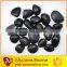 Chinese black round natural pebble