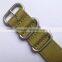 Double Layers Ballistic Nylon Canvas Watch Strap