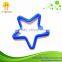 2015 Women's Kitchen Good Helper Star Shape Silicone Color Shaper Egg Ring