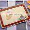 OEM 1 Color Logo Home & Garden Silicone Nonstick Fiberglass Silicone Baking Mat