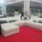 genuine leather u shaped sectional sofa