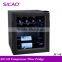 Tabletop glass door mini bar fridge, Wine Cooler Cabinet, Glass Door Mini Fridge