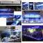 Sunrise and sunset dimmable Wifi control led coral reef 60W smart LED aquarium light accept renitency