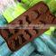 Christmas Decoration Silicone Socks Tree Snowman Presents Cupcake Chocolate Fondant Sugar Mould