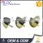 High end semicircle zinc alloy glass door stopper