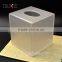made in china desktop frosted acrylic tissue box cover