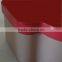 flower shaped gift tin packing boxes/metal fiower tin box