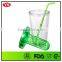 24oz bpa free plastic fruit infuser water tumbler with straw