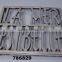 Handcast Aluminum Metal Kitchen Trivets Mirror Polish