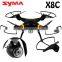 Newest Syma X8C Venture New Package 4 Channel 2.4G Remote Control Quadcopter with 2.0 HD Camera 6 Axis 3D Flip Fly UFO