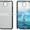 Hot sell Note3 sublimation plastic hard blank phone case for Galaxy Note3 N9006