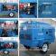 Factory Direct Sales Portable Series Diesel Engine Screw Air Compressor