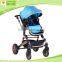 fancy baby star stroller High landscape wholesale baby stroller with large storage basket