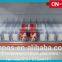 supermarket plastic pusher for goods dividing