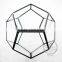 20*20*17cm geometric 12 face cutting glass terrarium flower arrangement air plant planter greenhouse home decoration 0100019