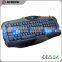 2015 best selling private mold 3 colors breath led light backlit gaming keyboard from keyboard manufacturer