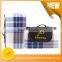 Hot Sale Picnic Time Blanket Tote, Blue Stripe