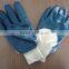 Cotton Jersey Liner Nitrile Fully Coated Gloves